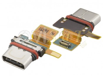 Flex con conector de carga USB-C para Sony Xperia X Compact/F5321.