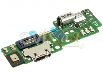 Placa auxiliar PREMIUM con micrófono, vibrador y conector microUSB para Sony Xperia E5, F3313