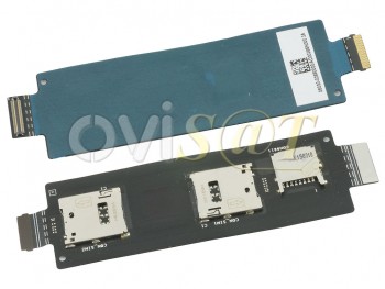 Cable flex / conector con lector de tarjeta SIM Asus Zenfone 2, ZE550ML