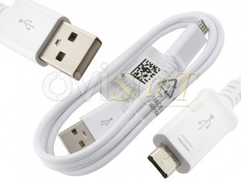 Cable de datos blanco para ECB-DU4AWE / ECB-DU4AWC / ECB-DU28WE USB a micro USB