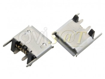 Conector de carga, datos y accesorios micro USB de 5 pines para Alpha 200 / Garmin Edge 820 ZX80 / Garmin Edge 520 Plus de 7.8 x 8.4 x 4 mm