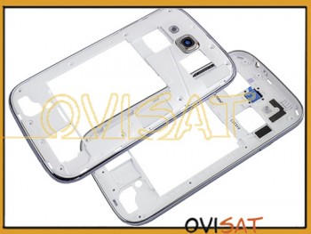Carcasa intermedia blanca para Samsung Galaxy Grand Duos, I9082