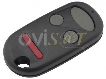 Producto Genérico - Carcasa llave para Honda Civic de 4 botones / pulsadores.