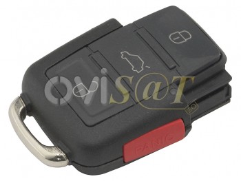 Producto Genérico - Carcasa llave para mando Volkswagen Passat de 4 botones.