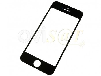 Ventana, cristal externo para iPhone 5 negra sin marco
