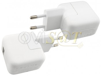 Cargador A1401 de 12W con salida USB para iPhone 2G, 3G, 3GS, 4, 4S, 5, 5S, 5C, iPad, iPad2, iPad3 / New iPad, iPad 4