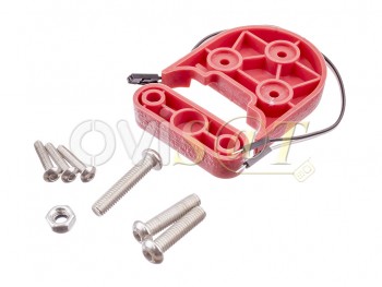 Alzas rojas para kit de ruedas de 10 pulgadas para patinete eléctrico