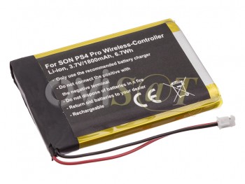 Batería para mando / Dualshock de Sony PS4 Pro - 1800mAh / 3.7V / 6.7WH / Li-ion