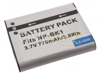 Batería para SONY NP-BK1 (DSC: Cyber-shot DSC-S750, DSC-S780, DSC-S950, DSC-S980, DSC-W180, DSC-W190)