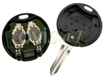 Telemando generico compatible para Smart Benz / Smart Fortwo 450 2003 - 2007 de 3 botones, con infrarrojos