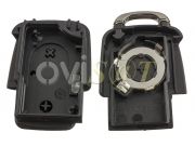 Producto Genérico - Carcasa llave para Telemando Audi,Vw Volkswagen y Skoda de 2 botones