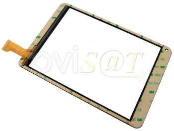 Digitalizador / pantalla táctil negra Tablet Wolder Mitab Masterchef de 7,9 pulgadas