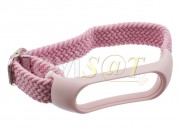 pulsera-correa-brazalete-de-nylon-rosa-para-xiaomi-mi-band-3-4-5-6