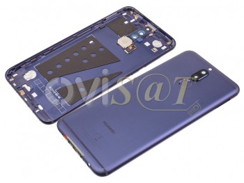 Tapa de batería Service Pack azul con lector de huellas para Huawei Mate 10 Lite, RNE-L21