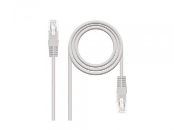 CABLE RED LATIGUILLO RJ45 CAT.6 UTP AWG24,15M GRIS NANOCABLE