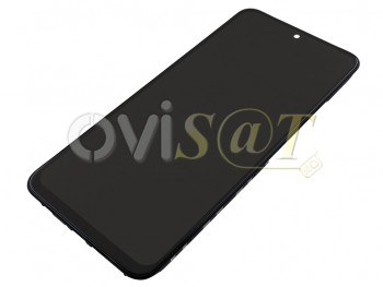Pantalla completa Service Pack AMOLED negra con marco para Xiaomi Redmi Note 11S 4G, 2201117SG, 2201117SI