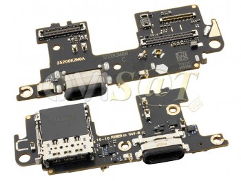 Placa auxiliar Service Pack con conector de carga USB tipo C y lector de tarjetas SIM para Xiaomi Mi 11 5G, M2011K2C, M2011K2G