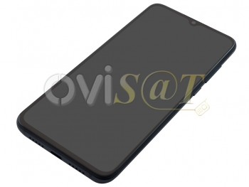 Pantalla completa AMOLED con marco negro / gris "Onyx grey" para Xiaomi Mi 9 Lite, M1904F3BG - Calidad PREMIUM