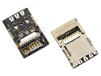 Conector / lector SIM + SD, LG K10, Q10, K420N