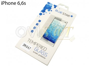 Protector de pantalla de cristal templado Bluestar para iPhone 6, 6S de 4,7 pulgadas