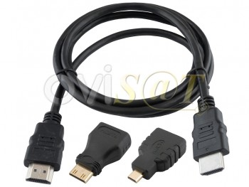Cable Mini HDMI a HDMI de 1.8m / 1.5m