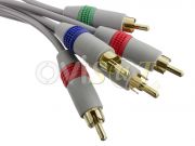 Nintendo Wii, cable por componentes (component cable)