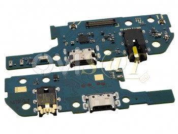 Placa auxiliar Service Pack con conector de carga, datos y accesorios USB tipo C y conector audio jack para Samsung Galaxy A20e, SM-A202F