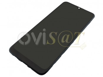 Pantalla completa Service Pack PLS LCD negra con marco para Samsung Galaxy A03s, SM-A037 (Versión EU)