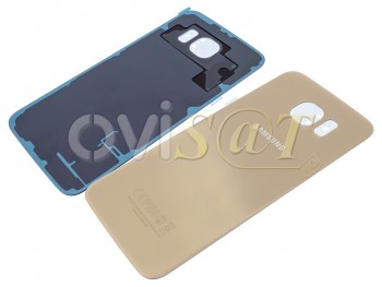 Carcasa Service Pack trasera dorada para Samsung Galaxy S6, G920F