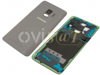 Tapa de batería Service Pack gris (Titanium Gray) para Samsung Galaxy S9, SM-G960F
