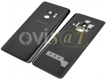 Tapa de batería Service Pack negra para Samsung Galaxy S9, G960F/SD