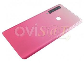 Tapa de batería genérica rosa chicle "Bubblegum Pink" para Samsung Galaxy A9 (2018), A920F