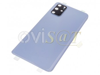Tapa de batería genérica azul "Cloud blue" para Samsung Galaxy S20 Plus, SM-G985