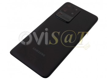 Tapa de batería Service Pack negra para Samsung Galaxy S20 Ultra 5G (SM-G988B)