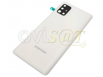 Tapa de batería Service Pack blanca "Prism cube white" para Samsung Galaxy A51 5G, SM-A516