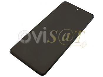 Pantalla service pack completa Super AMOLED Plus negra con marco para Samsung Galaxy M51, SM-M515