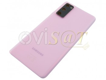 Tapa de batería Service Pack violeta lavanda "Cloud Lavender" para Samsung Galaxy S20 FE 5G, SM-G781
