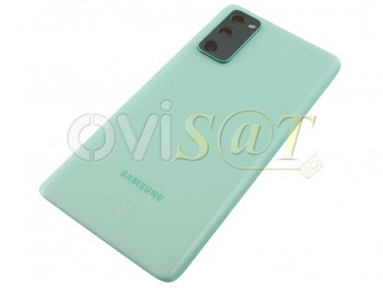 Tapa de batería Service Pack verde menta "Cloud Mint" para Samsung Galaxy S20 FE 5G, SM-G781