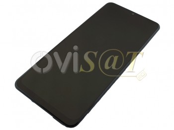 Pantalla service pack completa PLS IPS con marco negro para Samsung Galaxy M12, SM-M127