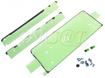 Set de adhesivos reensamblaje de pantalla exterior + tornillos para Samsung Galaxy Z Fold3 5G, SM-F926