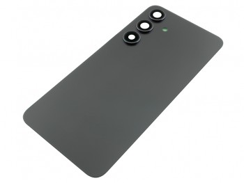 Carcasa trasera / Tapa de batería color negro (onyx black) para Samsung Galaxy S24 5G, SM-S921B genérica