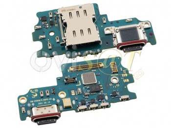 Placa auxiliar Service Pack con micrófono, conector de carga USB Tipo C y lector de tarjetas SIM para Samsung Galaxy S21 FE 5G