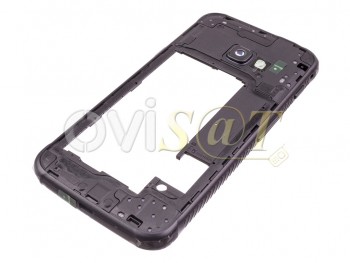 Carcasa frontal negra - gris para Samsung Galaxy XCover 4, SM-G390F