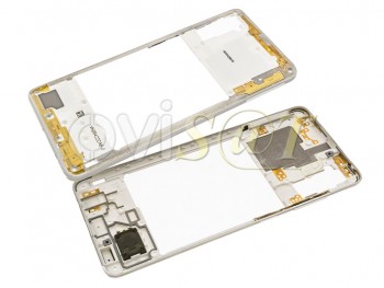 Carcasa intermedia blanca para Samsung Galaxy A41, SM-A415F