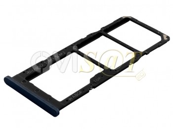 Bandeja Dual SIM + micro SD negra para Samsung Galaxy M12, SM-M127F