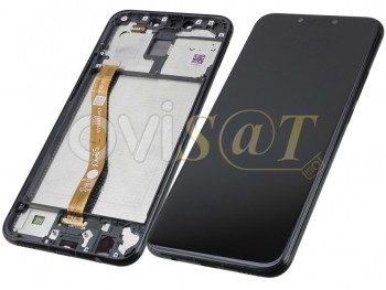Pantalla completa IPS LCD negra con carcasa frontal para Huawei Mate 20 lite (SNE-LX1)