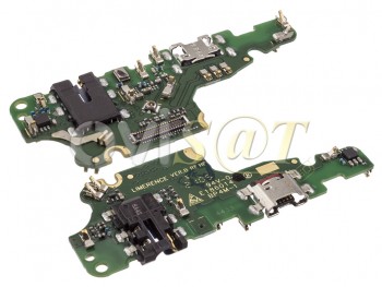 Placa auxiliar calidad PREMIUM con conector micro usb y entrada de audio jack 3,5 mm para Huawei Mate 10 Lite (RNE-L21)