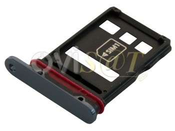 Bandeja SIM + NM (Nano memory card) negra para Huawei Mate 40 Pro, NOH-NX9