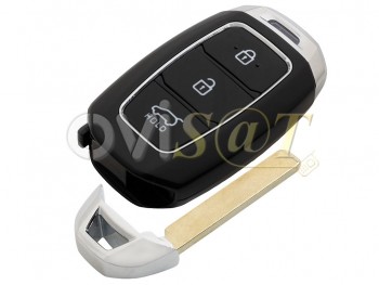 Producto genérico - Telemando 3 botones 95440-J9101 433MHz FSK "Smart Key" llave inteligente para Hyundai Kona 2022, con espadín