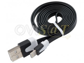 Cable de datos USB Lightning para iPhone 5 Negro
